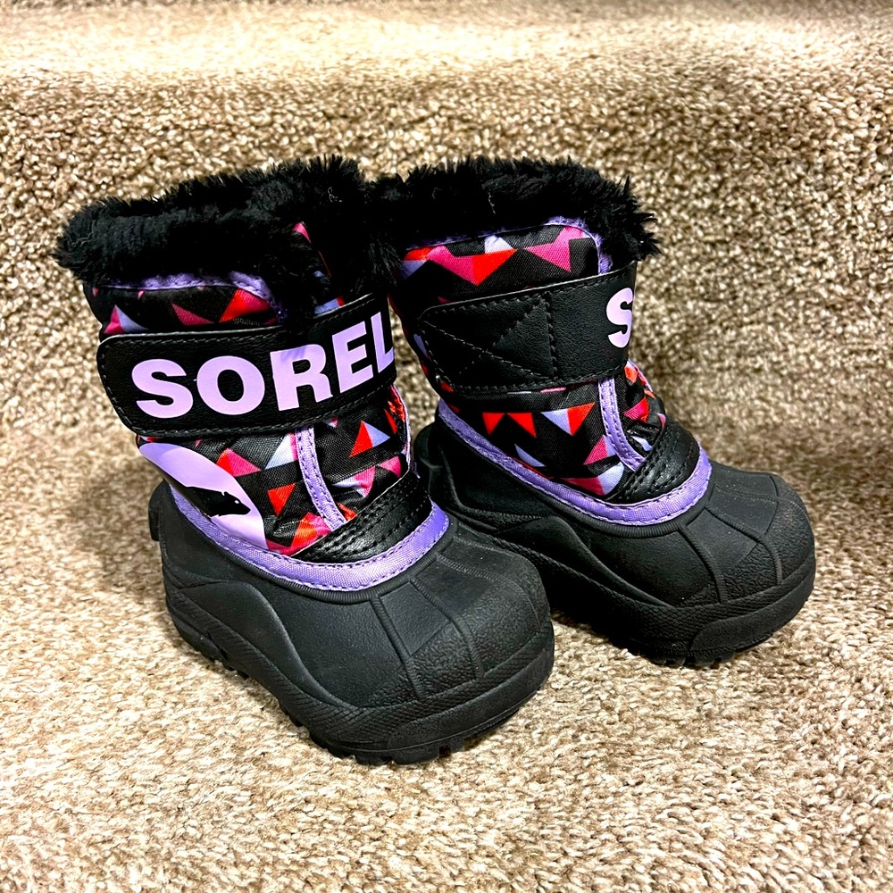 Sorel Baby Girl Commando Boot - size 4